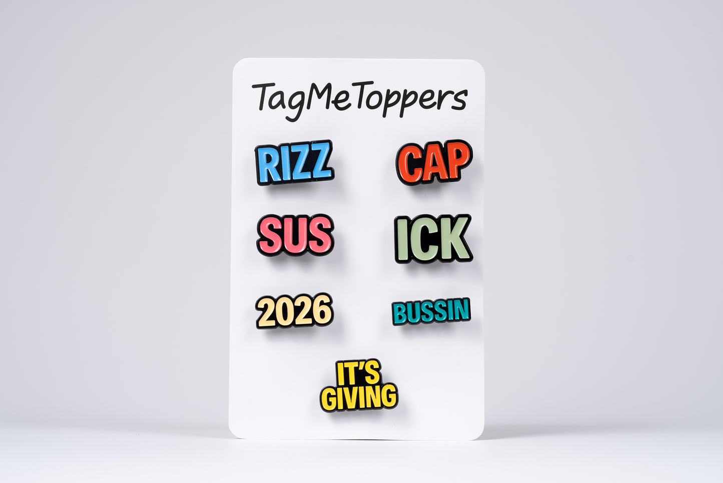 Tag Me Toppers- 7pk